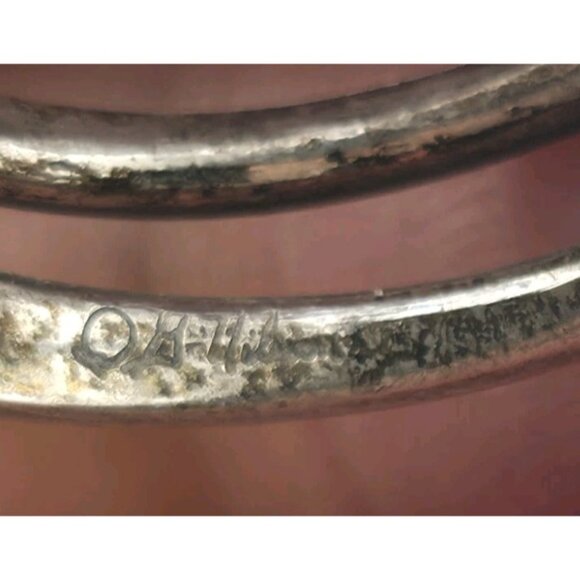 Ring Sterling Silver MCM MODERN contemporary Artisan Organic Minimalist Size 6.5 - Picture 9 of 11